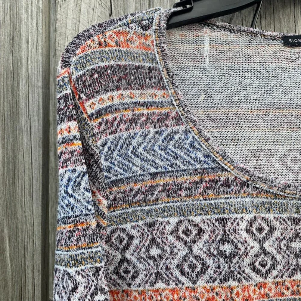 Signature Studio‎ Multicolor Patterned Blouse - Picture 4 of 5